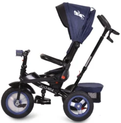 Cangaroo Jockey Trike Grey Stars Driewieler Met Duwstang En Zonnekap -LiefjesHoek Verkoop cangaroo jockey trike driewieler met duwstang en zonnekap 35