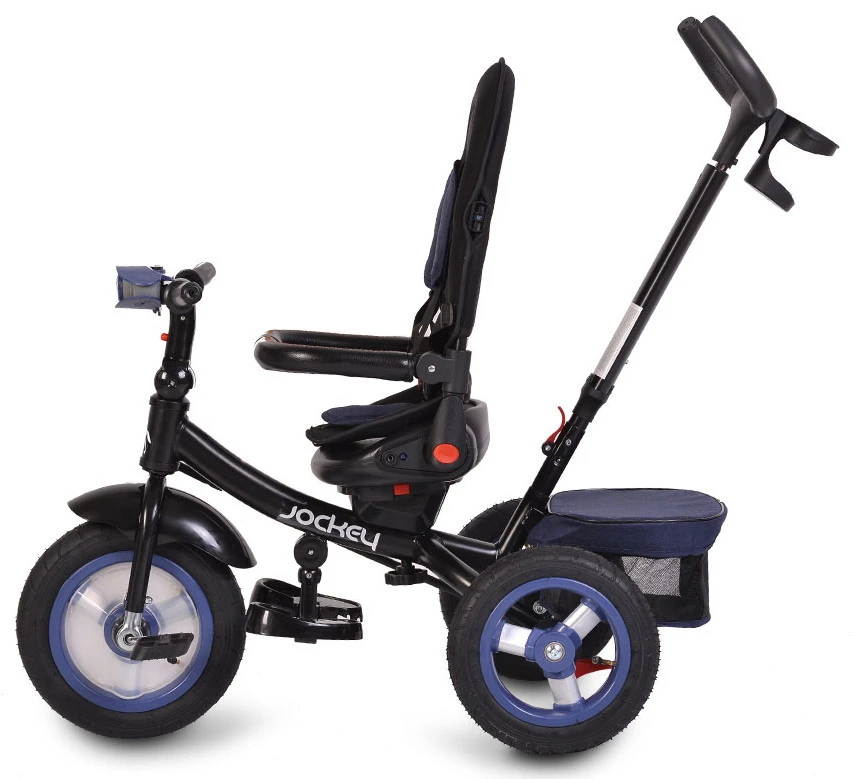 Cangaroo Jockey Trike Beige Stars Driewieler Met Duwstang En Zonnekap 11 Cangaroo Jockey Trike Beige Stars Driewieler Met Duwstang En Zonnekap - Afbeelding 11