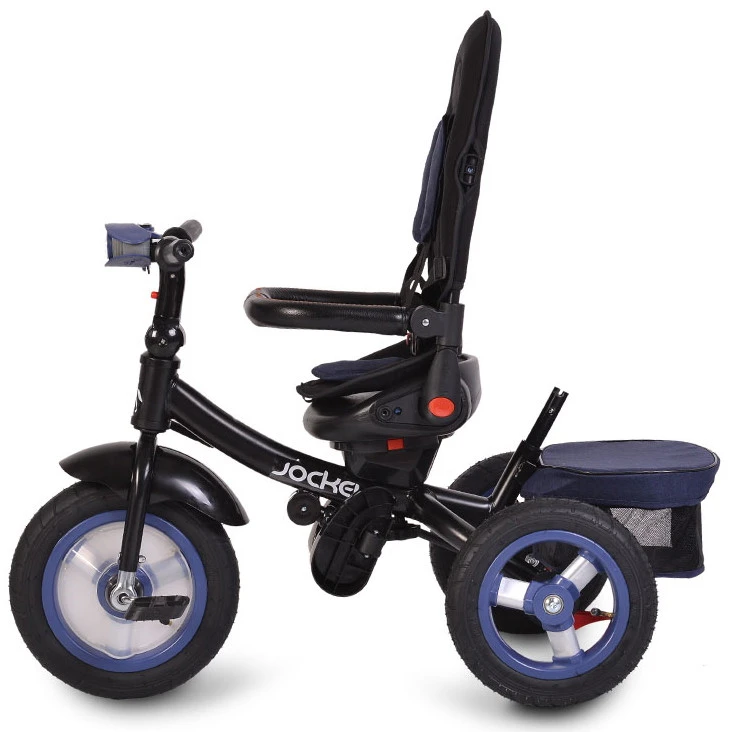 Cangaroo Jockey Trike Beige Stars Driewieler Met Duwstang En Zonnekap 12 Cangaroo Jockey Trike Beige Stars Driewieler Met Duwstang En Zonnekap - Afbeelding 12