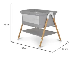 Cangaroo Kalinihta Wooden Grey Wieg -LiefjesHoek Verkoop cangaroo kalinihta wooden grey wieg 7