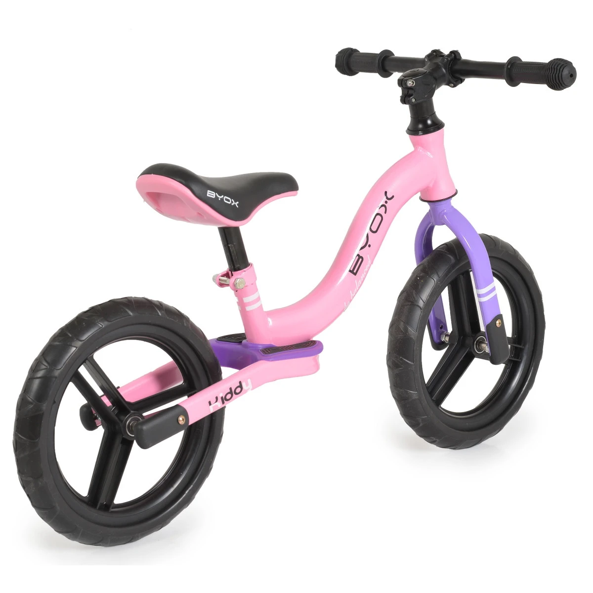 Cangaroo Kiddy Roze Loopfiets 109568 3 Cangaroo Kiddy Roze Loopfiets 109568 - Afbeelding 3