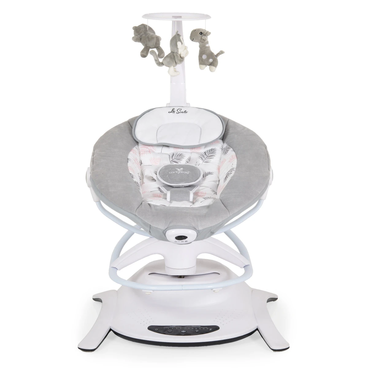 Cangaroo La Scala Pink Elektrische Babyschommel En Wipstoel 2 Cangaroo La Scala Pink Elektrische Babyschommel En Wipstoel - Afbeelding 2