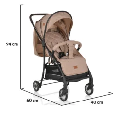 Cangaroo London Beige Wandelwagen 5598 -LiefjesHoek Verkoop cangaroo london beige wandelwagen 5598 12