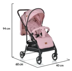 Cangaroo London Pink Wandelwagen 5727 -LiefjesHoek Verkoop cangaroo london pink wandelwagen 5727 12