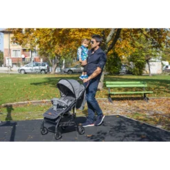 Cangaroo London Grey Wandelwagen 5581 -LiefjesHoek Verkoop cangaroo london wandelwagen sfeer1