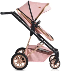 Cangaroo Midas Pink 3-in-1 Combi Kinderwagen Incl. Autostoel -LiefjesHoek Verkoop cangaroo midas pink 3 in 1 combi kinderwagen incl. autostoel 5