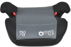 Cangaroo Officer Dark Grey Isofix Booster 22-36 Kg 0458 -LiefjesHoek Verkoop cangaroo officer dark grey isofix booster 22 36 kg 0458 3