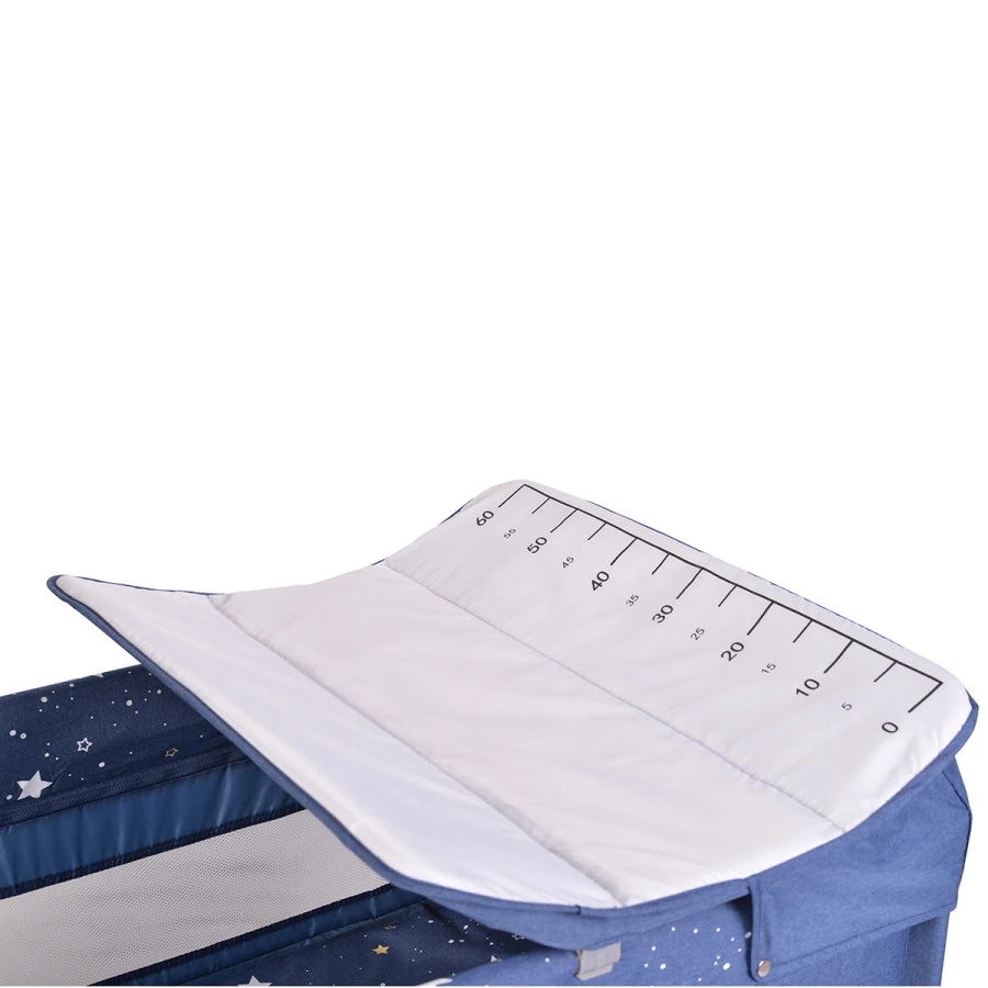 Cangaroo Once Upon A Time 3 Jeans Campingbed Met Aankleedvlak 3 Cangaroo Once Upon A Time 3 Jeans Campingbed Met Aankleedvlak - Afbeelding 3