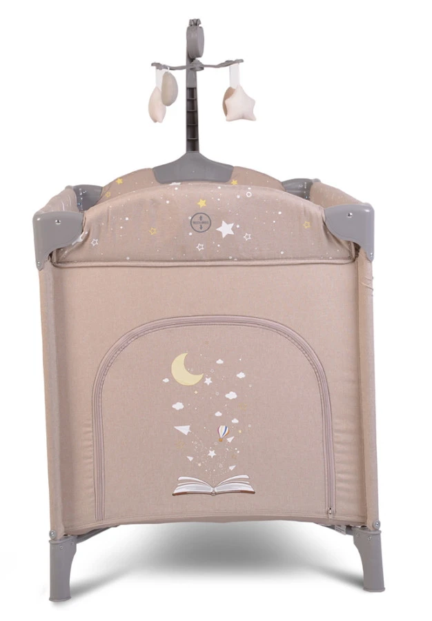 Cangaroo Once Upon A Time 2 Beige Campingbed 2 Cangaroo Once Upon A Time 2 Beige Campingbed - Afbeelding 2