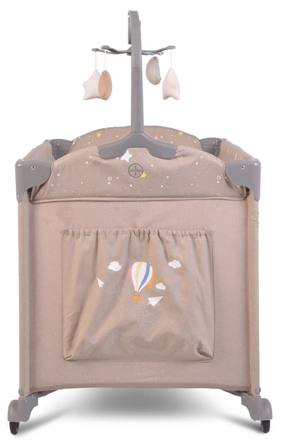 Cangaroo Once Upon A Time 2 Beige Campingbed 4 Cangaroo Once Upon A Time 2 Beige Campingbed - Afbeelding 4