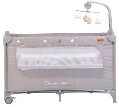 Cangaroo Once Upon A Time 2 Grey Campingbed