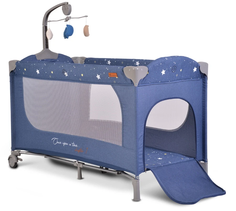 Cangaroo Once Upon A Time 2 Jeans Campingbed 4 Cangaroo Once Upon A Time 2 Jeans Campingbed - Afbeelding 4