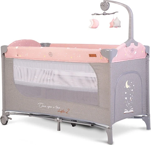 Cangaroo Once Upon A Time 2 Pink Campingbed 1 Cangaroo Once Upon A Time 2 Pink Campingbed