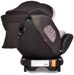 Cangaroo Pilot Black Leather SPS Isofix 360° 0-36 Kg Autostoel Met Zonnekap -LiefjesHoek Verkoop cangaroo pilot light grey leather sps isofix 360 0 36 kg autostoel met zonnekap 9 1