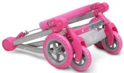 Cangaroo Pink Rose Poppen Kinderwagen 9651B -LiefjesHoek Verkoop cangaroo pink rose poppen kinderwagen 9651b 10