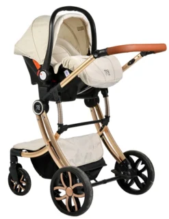 Cangaroo Polly Beige 3-in-1 Combi Kinderwagen Incl. Autostoel -LiefjesHoek Verkoop cangaroo polly beige 3 in 1 combi kinderwagen incl. autostoel 3