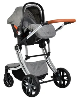 Cangaroo Polly Grey 3-in-1 Combi Kinderwagen Incl. Autostoel -LiefjesHoek Verkoop cangaroo polly grey 3 in 1 combi kinderwagen incl. autostoel 2 1920x1920