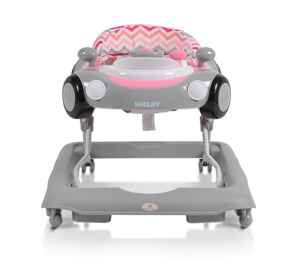 Cangaroo Shelby Roze Loopstoeltje 108888 2 Cangaroo Shelby Roze Loopstoeltje 108888 - Afbeelding 2