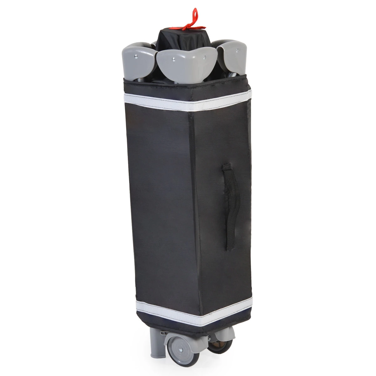 Cangaroo Skyglow 2 Black Campingbed Incl. Bodemverhoger 7 Cangaroo Skyglow 2 Black Campingbed Incl. Bodemverhoger - Afbeelding 7