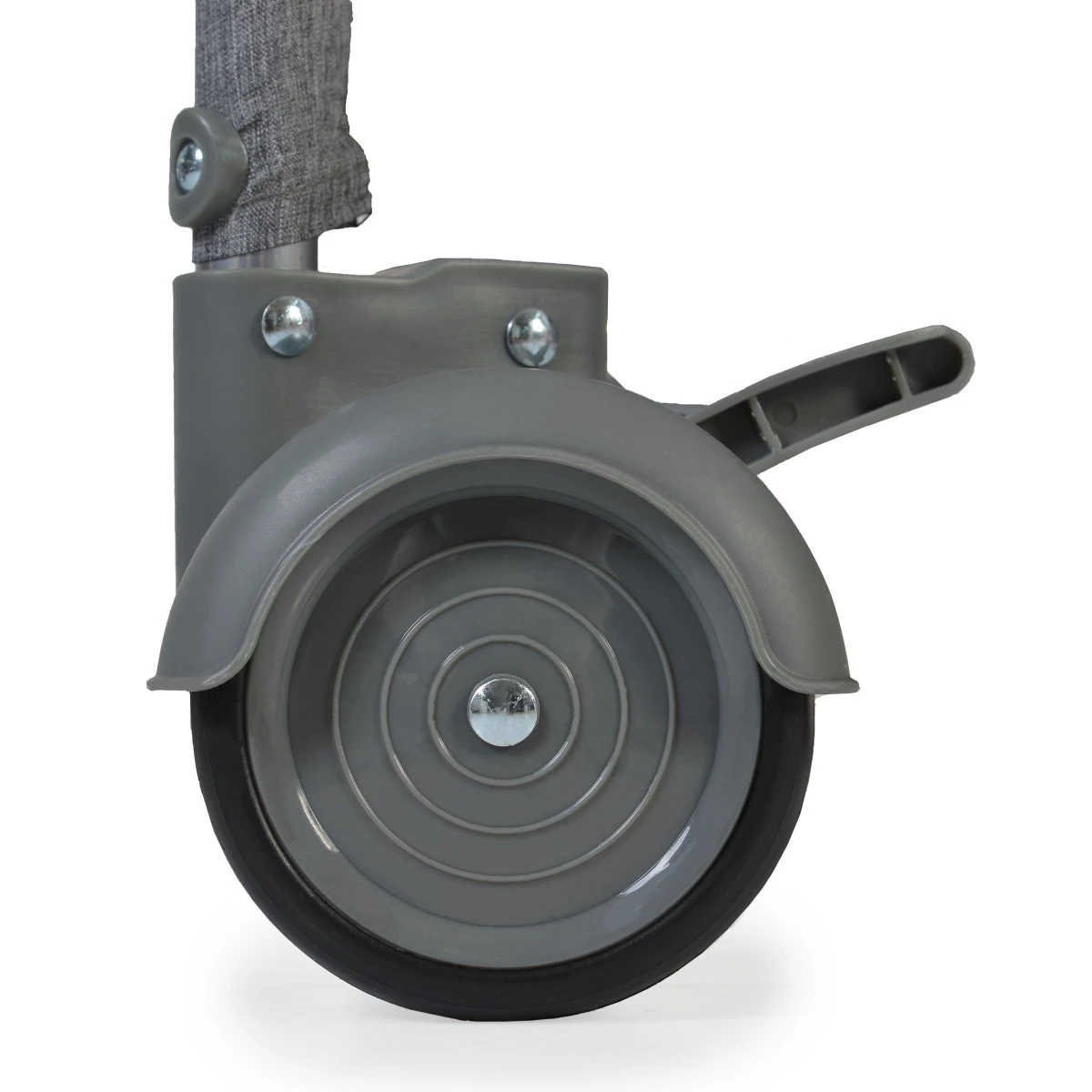 Cangaroo Skyglow 2 Grey Campingbed Incl. Bodemverhoger 6 Cangaroo Skyglow 2 Grey Campingbed Incl. Bodemverhoger - Afbeelding 6