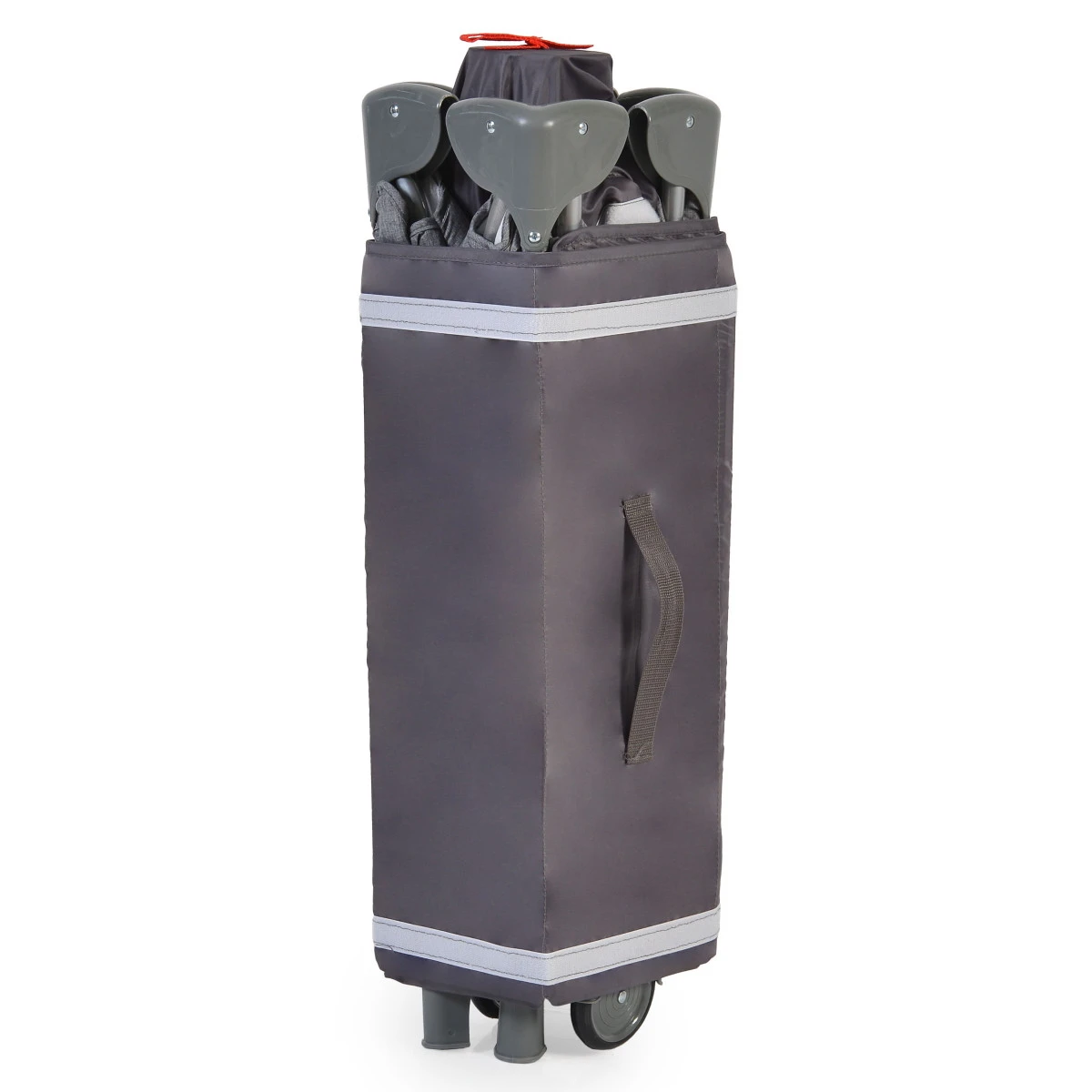 Cangaroo Skyglow 2 Grey Campingbed Incl. Bodemverhoger 7 Cangaroo Skyglow 2 Grey Campingbed Incl. Bodemverhoger - Afbeelding 7