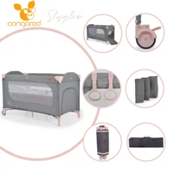Cangaroo Skyglow 2 Pink Campingbed Incl. Bodemverhoger 19 Cangaroo Skyglow 2 Pink Campingbed Incl. Bodemverhoger -LiefjesHoek Verkoop cangaroo skyglow 2 pink campingbed 10