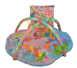 Cangaroo Happy Farm Pink Speelkleed 5328 -LiefjesHoek Verkoop cangaroo speelkleed roze