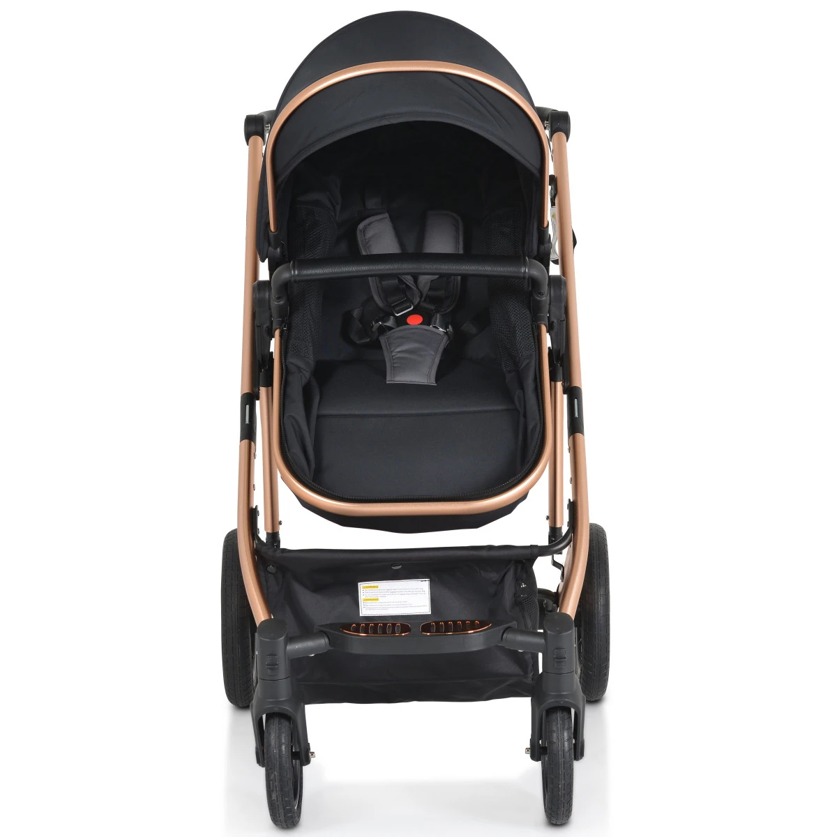 Cangaroo Thira Black 3-in-1 Combi Kinderwagen Incl. Autostoel 10 Cangaroo Thira Black 3-in-1 Combi Kinderwagen Incl. Autostoel - Afbeelding 10
