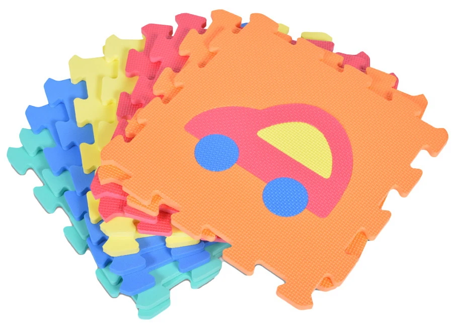 Cangaroo Voertuigen 10 Stuks Puzzelmat 1007B3 3 Cangaroo Voertuigen 10 Stuks Puzzelmat 1007B3 - Afbeelding 3