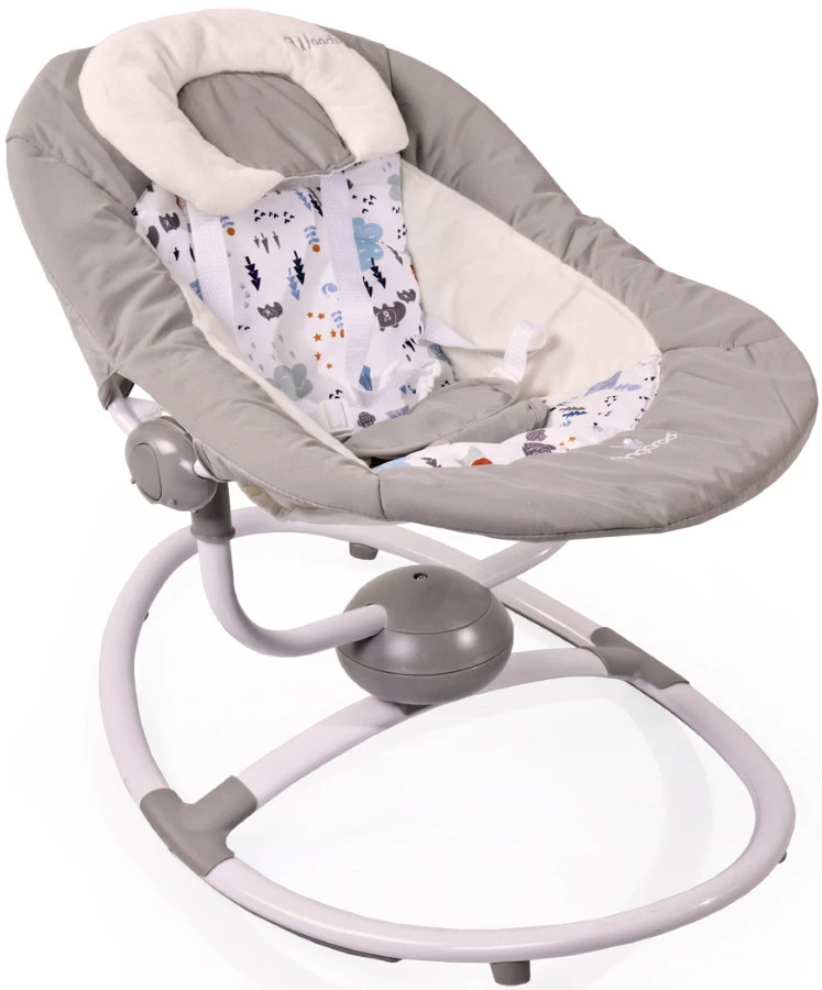 Cangaroo Woodsy Grey 2-in-1 Swing Elektrische Babyschommel 7 Cangaroo Woodsy Grey 2-in-1 Swing Elektrische Babyschommel - Afbeelding 7
