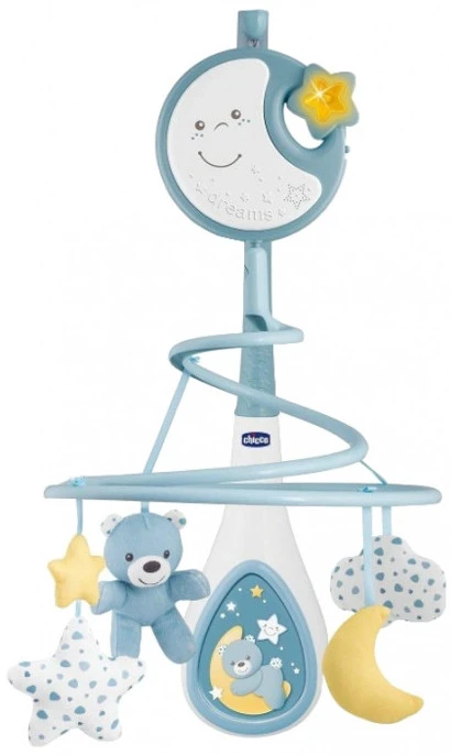 Chicco Next2Me Dreams Blue Muziekmobiel C07627.20 2 Chicco Next2Me Dreams Blue Muziekmobiel C07627.20 - Afbeelding 2