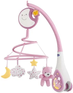 Chicco Next2Me Dreams Pink Muziekmobiel C07627.10