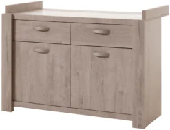 Commode Amalia Grijs AMA2BKO