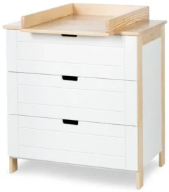 Commode Lieke Wit/Naturel