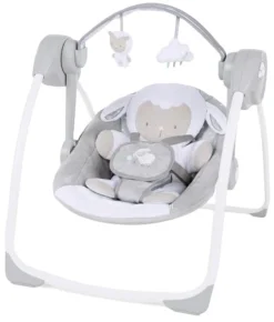Bright Starts Ingenuity Comfort2Go Portable Swing Cuddle Lamb Babyschommel K12184