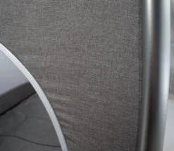 Ding Estilo Melee Grey Ledikant En Reisbedje -LiefjesHoek Verkoop detail denim campingbed