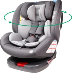 Ding Cruz Dark Grey 360° Isofix Autostoel 0-36kg DI-101920