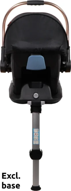 Ding Amigo Black/Rose 0-13kg Autostoel DI-191709 -LiefjesHoek Verkoop ding amigo rosegoud autostoel 5 2