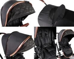 Ding Amigo Black/Rose Tweeling Kinderwagen Incl. 2 Autostoelen DI-191711 23 Ding Amigo Black/Rose Tweeling Kinderwagen Incl. 2 Autostoelen DI-191711 -LiefjesHoek Verkoop ding amigo black rose tweeling kinderwagen incl. 2 autostoelen di 191711 10
