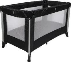 Ding Stripe Black Campingbed DI-271801