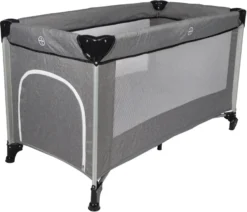 Ding Stripe Grey Melange Deluxe Campingbed DI-271804