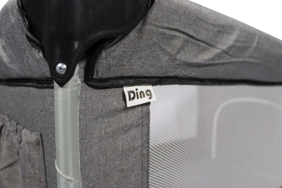 Ding Stripe Grey Melange Deluxe Campingbed DI-271804 12 Ding Stripe Grey Melange Deluxe Campingbed DI-271804 - Afbeelding 12