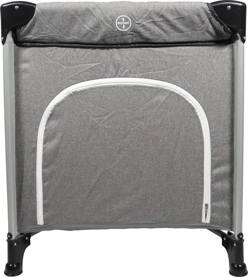 Ding Stripe Grey Melange Deluxe Campingbed DI-271804 5 Ding Stripe Grey Melange Deluxe Campingbed DI-271804 - Afbeelding 5