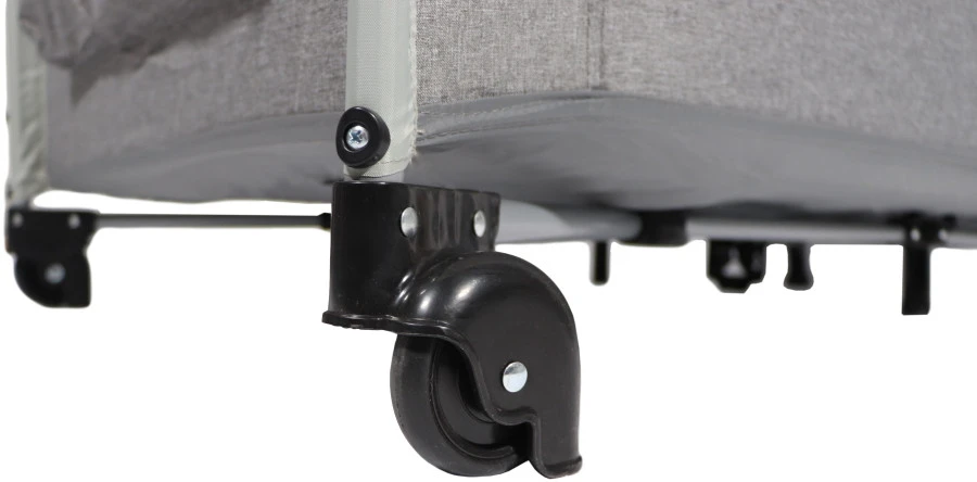 Ding Stripe Grey Melange Deluxe Campingbed DI-271804 15 Ding Stripe Grey Melange Deluxe Campingbed DI-271804 - Afbeelding 15