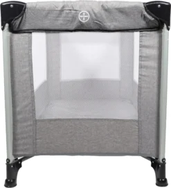 Ding Stripe Grey Melange Campingbed DI-271803 10 Ding Stripe Grey Melange Campingbed DI-271803 -LiefjesHoek Verkoop ding campingbed grey zijkantk