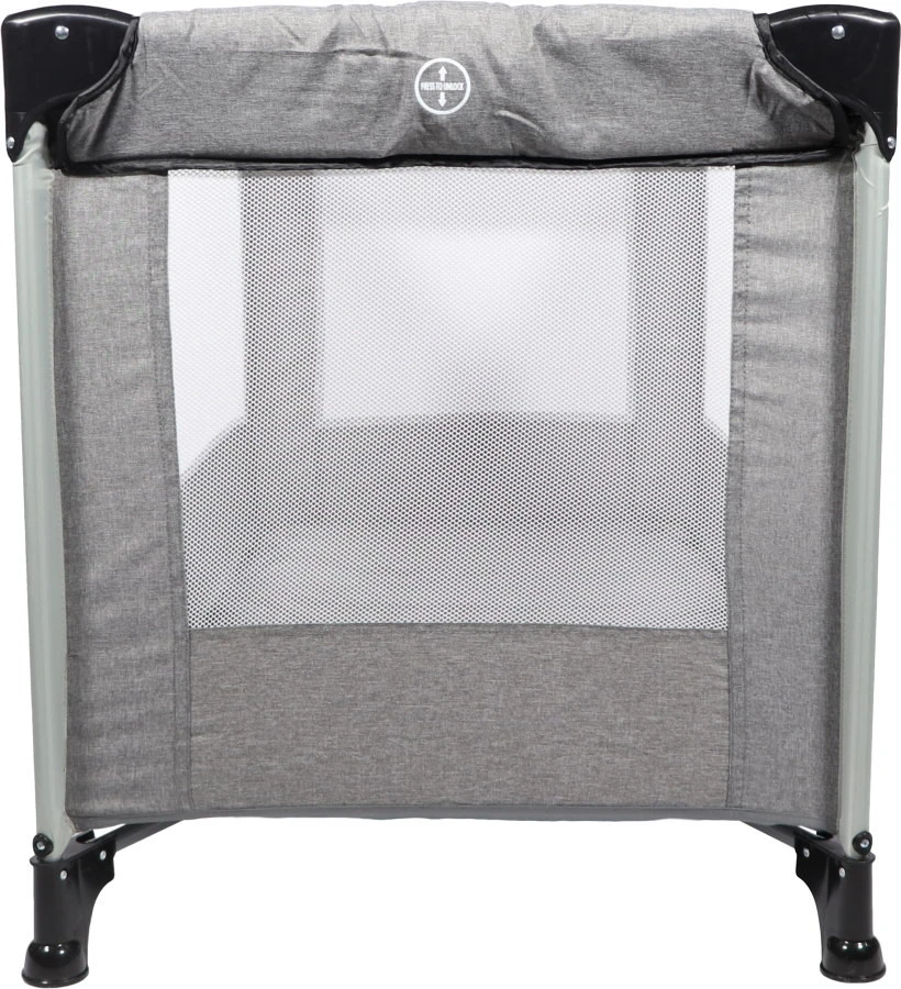 Ding Stripe Grey Melange Campingbed DI-271803 4 Ding Stripe Grey Melange Campingbed DI-271803 - Afbeelding 4