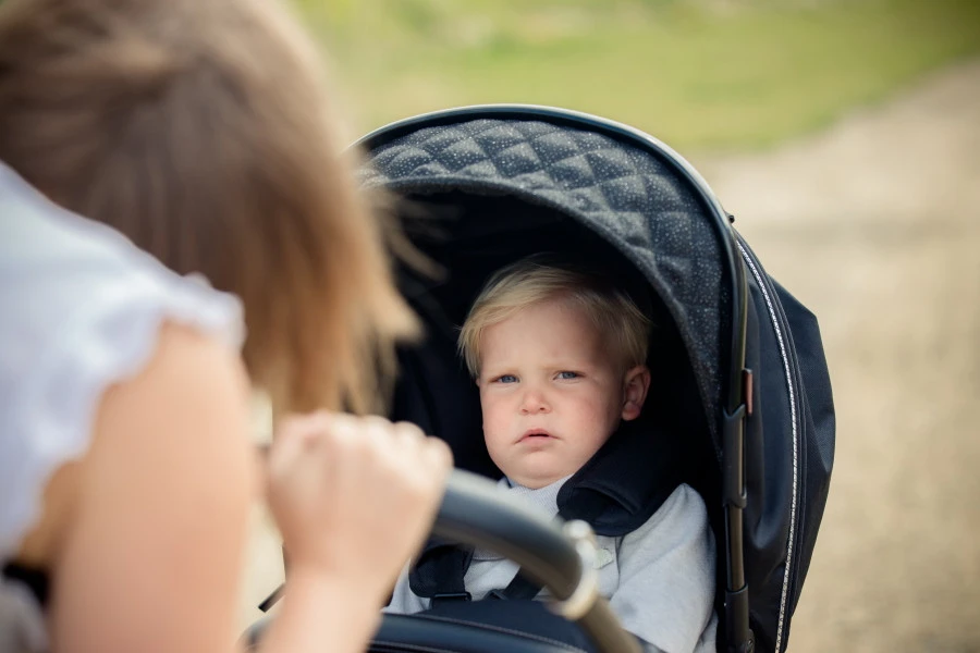 Ding Fenix Black/Black Kinderwagen DI-191701 18 Ding Fenix Black/Black Kinderwagen DI-191701 - Afbeelding 18