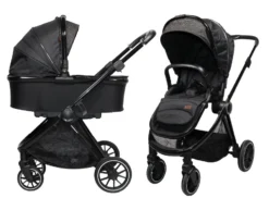 Ding Fenix Black/Black Kinderwagen DI-191701