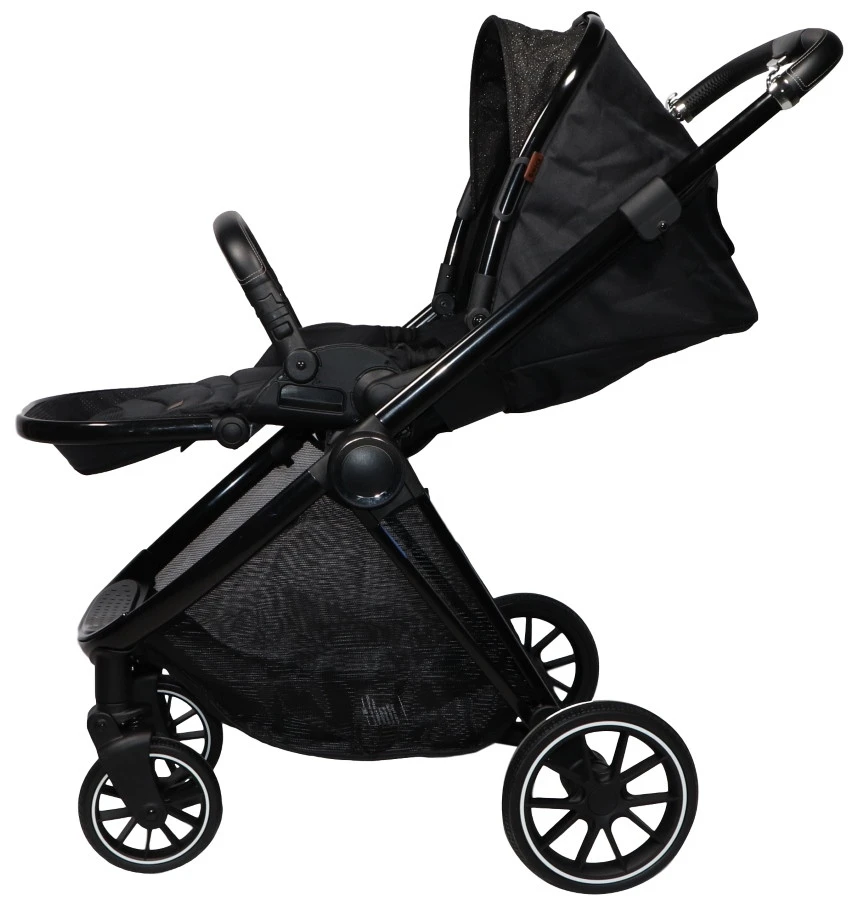 Ding Fenix Black/Black Kinderwagen DI-191701 12 Ding Fenix Black/Black Kinderwagen DI-191701 - Afbeelding 12
