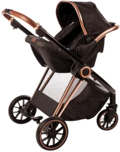 Ding Fenix Black/Rose Autostoel 0-13kg -LiefjesHoek Verkoop ding fenix black rose kinderwagen incl. autostoel 2 1 1